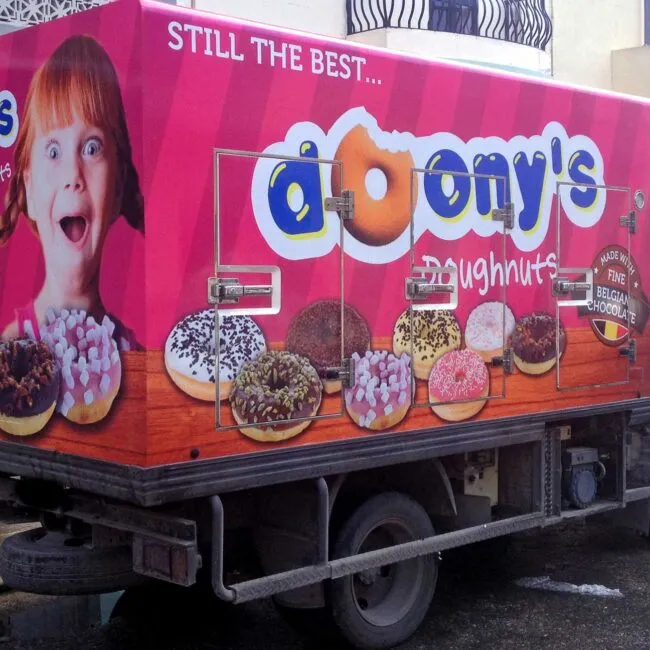 Vehicle Wrapping - Doony's Truck